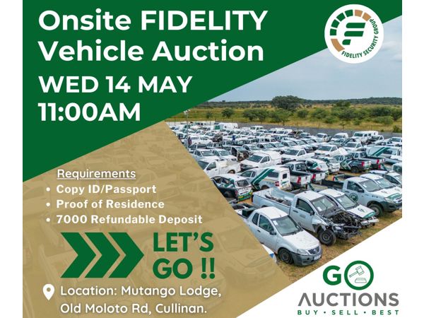 Fidelity Live Non-Starter Auction 28 May 2025